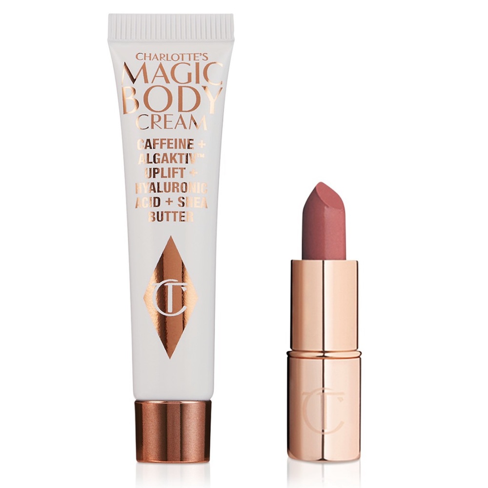 Charlotte Tilbury Pink Lip Balm and Lipstick Duo